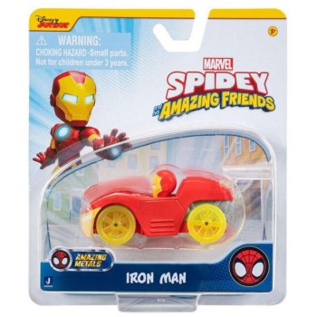 Spiderman Φιγούρα Spidey Μεταλλικό Όχημα 7,5Εκ W1 (5 Σχέδια) – Jazwares Iron Man, Snf0231 JWS00193-W01 191726509257