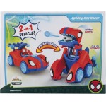 Jazwares Spiderman Marvel Spidey And His Amazing Friends Spidey-Rex Racer - Οχημα 18 Εκ Με Ήχους Που Μεταμορφώνεται Απο Όχημα Σε