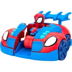 Jazwares Spiderman Spidey 15 Εκ. Όχημα 2 Σε 1 JWS00019 191726398622