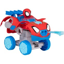 Jazwares Spiderman Spidey 20Cm Robot Vehicle With 2-In-1 Figure JWS00167 191726482574