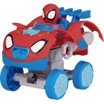 Jazwares Spiderman Spidey 20Cm Robot Vehicle With 2-In-1 Figure JWS00167 191726482574
