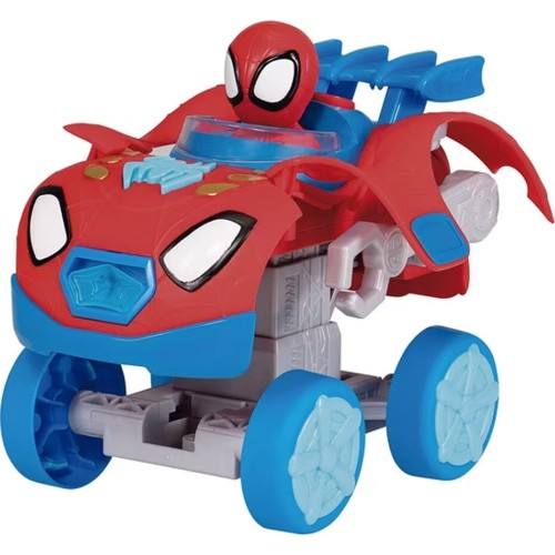 Jazwares Spiderman Spidey Όχημα-Ρομπότ 20Εκ Με Φιγούρα 2 Σε 1 JWS00167 191726482574