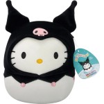 Squishmallows Sanrio Hello Kitty - Λούτρινα Με Hoodies 20Εκ - Jazwares Hello Kitty In Kuromi, Sqsn00388, JWSQ0386 196566424227