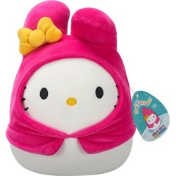 Squishmallows Sanrio Hello Kitty - Plush With Hoodies (4 Designs) 20cm - Jazwares Hello Kitty in my Melody, Sqsn00390, JWSQ0386 