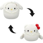 Squishmallows Sanrio Hello Kitty - Plush With Hoodies (4 Designs) 20cm - Jazwares Hello Kitty in my Melody, Sqsn00390, JWSQ0386 