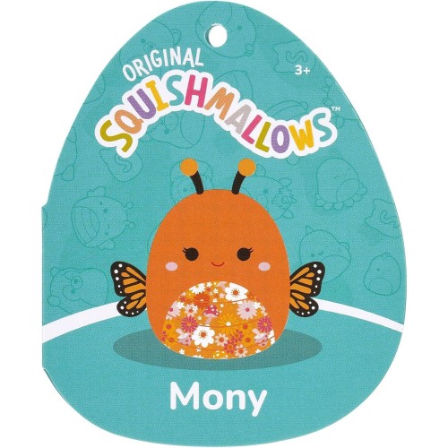 Jazwares Squishmallows Sqcr05473 - Mony The Orange Butterfly 40 Cm, Εξαιρετικά Μαλακό Παιχνίδι Αγκαλιάς JWSQ4203-C 196566412262