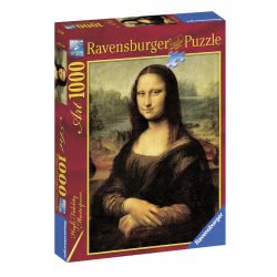 Ravensburger Παζλ 1000Τεμ. Da Vinci Mona Lisa Μόνα Λίζα 15296 4005556152964