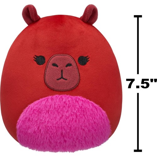 Jazwares Squishmallows- Λούτρινα 19Cm W6A - Marcia The Maroon Capybara JWSQ4065-E 196566452343