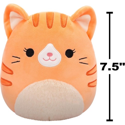 Squishmallows SQCR06588 - Gigi the cat 19 cm, official JaZwares Plsch, super soft cuddly toy JWSQ4064-E 196566452411