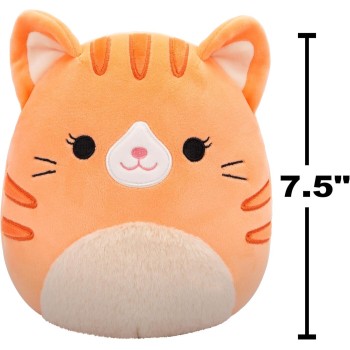 Jazwares Squishmallows Sqcr06588 - Gigi The Cat 19 Cm, Εξαιρετικά Μαλακό Παιχνίδι Αγκαλιάς JWSQ4064-E 196566452411