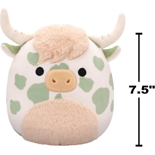 Jazwares Squishmallows Sqcr06578 - Celestino The Highland Cow 19 Cm, Εξαιρετικά Μαλακό Παιχνίδι Αγκαλιάς JWSQ4065-E 196566452312