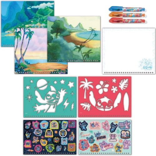 Totum Σετ Δημιουργίας Ζωγραφικής Disney Stitch TM700093 8714274700093