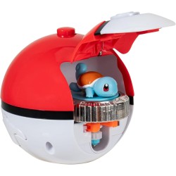 Jazwares Pokemon Battle Spinner Pack Squirtle & Pokeball Launcher JW004397 191726768692