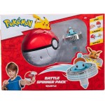 Jazwares Pokemon Battle Spinner Pack Squirtle & Pokeball Εκτοξευτής Με Φιγούρα JW004397 191726768692