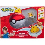 Jazwares Pokemon Battle Spinner Pack Pikachu & Pokeball Εκτοξευτής Με Φιγούρα JW004397 191726768678
