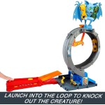 Mattel Hot Wheels Bat Loop Attack Playset HDR29 / HTN78 194735195084