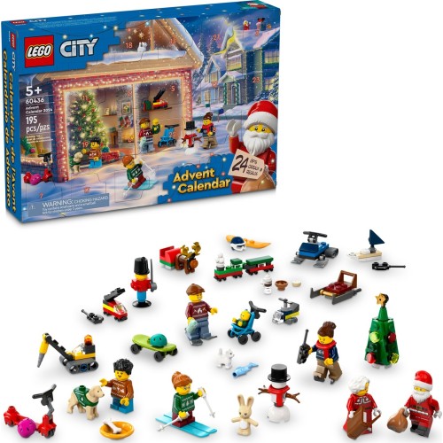 City Lego Advent Calendar 2024 60436 5702017591551