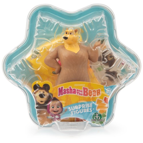 Giochi Preziosi Masha and The Bear Η Μάσα And Ο Αρκούδος 2 Φιγούρες- Νεα Σχέδια - 1 Τμχ MHA29000 8056379171959