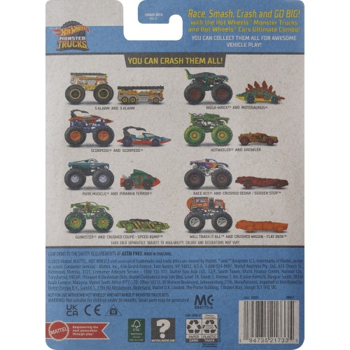 Mattel Hot Wheels Monster Trucks Hotweiler Combo Pack GRH81 / HWN47 194735217335