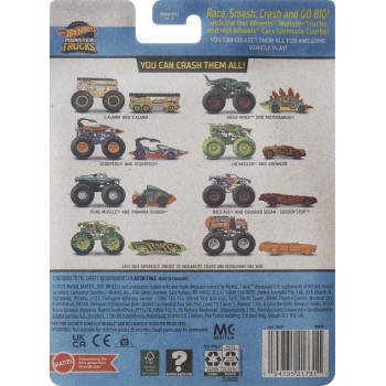 Mattel Hot Wheels Monster Trucks Gunkster Combo Pack GRH81 / HWN40 194735217311