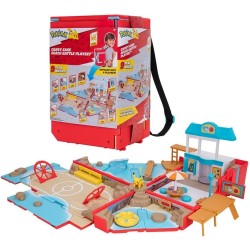 Jazwares Pokemon - Τσάντα Μάχης Παραλία Και Pikachu Φιγούρα Μάχης JW003424 191726509004