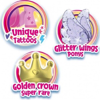 craze Magic Ponies - Pony Figure In A Surprise Bag (18 Designs) CRZ44971 4059779044971