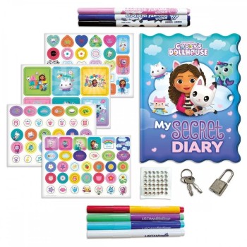 Lisciani Gabbys Dollhouse Gabby's Dollhouse My Diary 29.106271 8008324106271