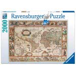 Ravensburger Παζλ 2000Τεμ. Ιστορικός Παγκόσμιος Χάρτης 16633 4005556166336
