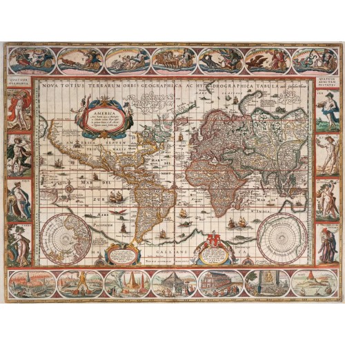 Ravensburger Παζλ 2000Τεμ. Ιστορικός Παγκόσμιος Χάρτης 16633 4005556166336