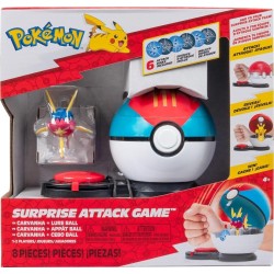 Jazwares Pokemon Battle Game 1Pc. Wave 5 – Carvanha With Stand With Lure Ball (Pkw3717, JW002724-W05 191726711148