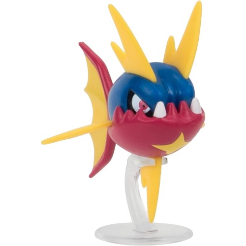 Jazwares Pokemon Battle Game 1Pc. Wave 5 – Carvanha With Stand With Lure Ball (Pkw3717, JW002724-W05 191726711148