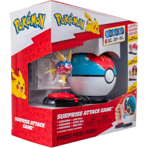 Pokemon Παιχνίδι Μάχης 1τεμ. Wave 5 (3 Σχέδια) – Jazwares  carvanha with stand with lure ball (pkw3717,  JW002724-W05 1917267111