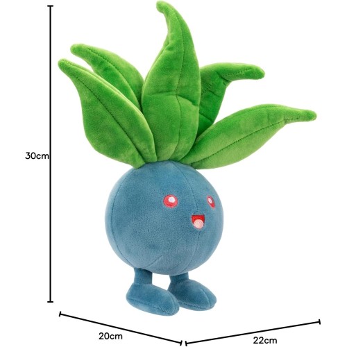 Jazwares Pokemon Λούτρινο Wave 18 20Εκ - Oddish (Pkw3657) JW095217-W18 191726710035