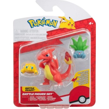 Jazwares Pokemon Φιγούρες 3 Τεμ. W21 Joltik, Oddish, Charmeleon Wave 21 JW095155 191726724285