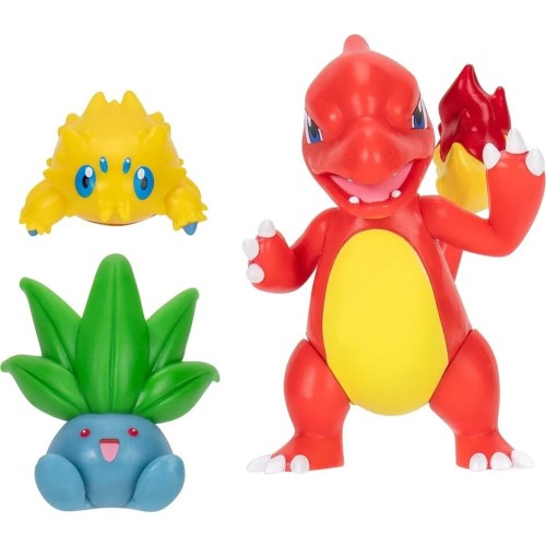 Jazwares Pokemon Φιγούρες 3 Τεμ. W21 Joltik, Oddish, Charmeleon Wave 21 JW095155 191726724285