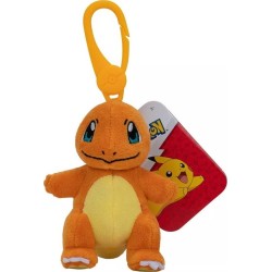 Jazwares Pokemon Λούτρινα Μπρελόκ W10 10Εκ - Charmander, Pkw3920,  JW095177-W14 191726727903