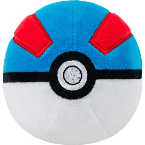 Jazwares Pokemon Λούτρινο Poke Ball 12,5Εκ - Great Ball (Pkw3540,  JW003554 191726707561