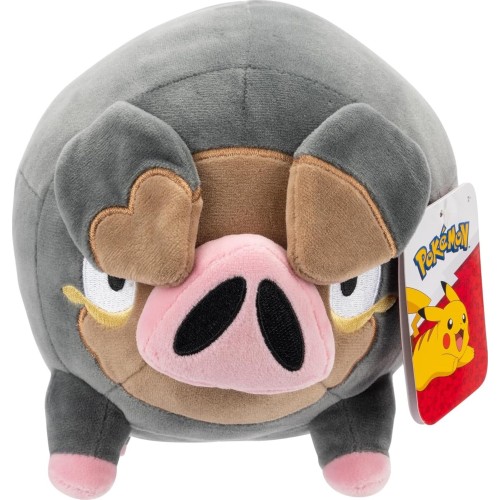Jazwares Pokemon Lechonk Plush - 8-Inch Plush - Authentic Details For Kids JW095217-W18 191726710042