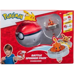 Jazwares Pokemon - Battle Spinner 1Τεμ. Με Φιγούρα Charmander JW004397 191726768708