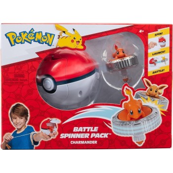 Jazwares Pokemon - Battle Spinner 1Τεμ. Με Φιγούρα Charmander JW004397 191726768708