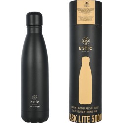 Estia θερμός Flask Lite Save the Aegean 500ml Midnight black 01-17989 5207158017989