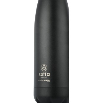 Estia θερμός Flask Lite Save the Aegean 500ml Midnight black 01-17989 5207158017989