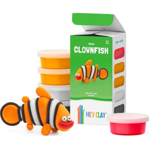 hey-clay Claymates Clownfish 50124 4897105242741