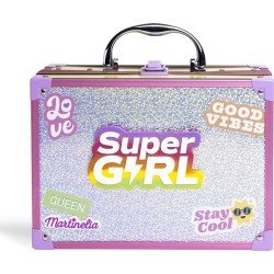 martinelia Supergirl Led Mirror Case Θήκη Μακιγιάζ Με Καθρέπτη LM-44063 8436616350123