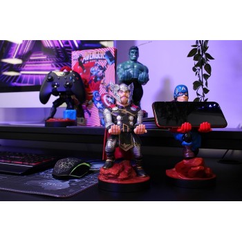 EXG Pro Cable Guys - Marvel Avengers Hulk Gaming Accessories Holder And Phone Holde 087364 5060525893858
