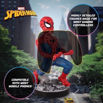 EXG Pro Cable Guys: Marvel Spider-Man - The Amazing Spider-Man Θήκη Αξεσουάρ Παιχνιδιών Marvel Spiderman Και Θήκη Τηλεφώνου 0873