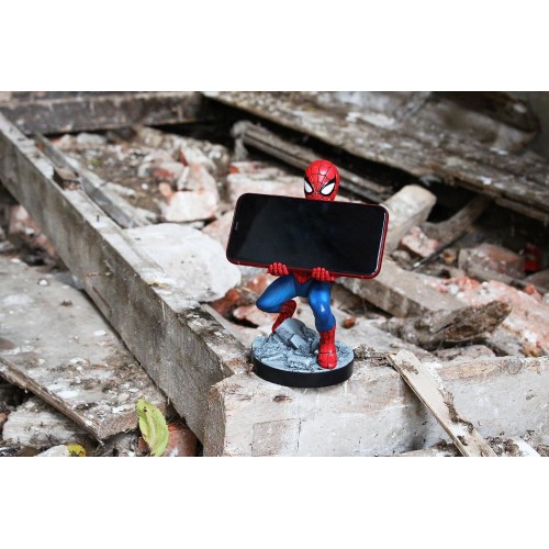 EXG Pro Cable Guys: Marvel Spider-Man - The Amazing Spider-Man Θήκη Αξεσουάρ Παιχνιδιών Marvel Spiderman Και Θήκη Τηλεφώνου 0873