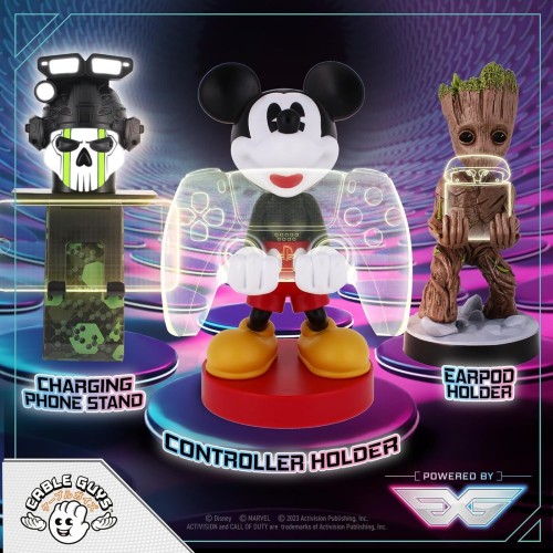 EXG Pro Cable Guys - Disney Mickey Mouse Gaming Accessories Holder And Phone Holder 087313 5060525892745
