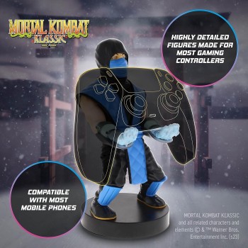 EXG Pro cable guys - mortal kombat sub zero gaming accessories holder and phone hol 087335 5060525894831