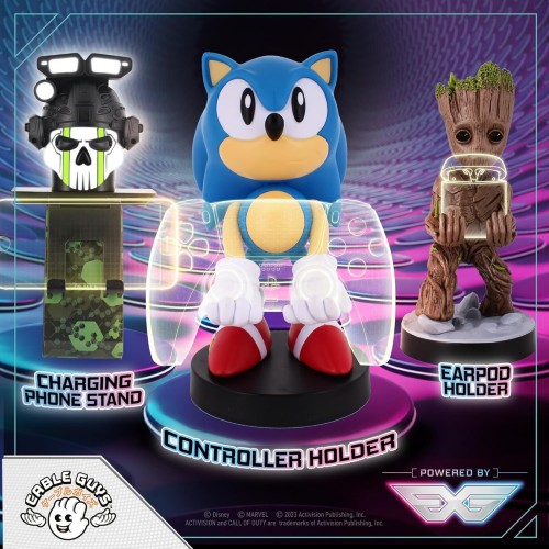 EXG Pro Cable Guys - Sonic The Hedgehog Θήκη Αξεσουάρ Παιχνιδιών Και Θήκη Τηλεφώνου 087343 5060525890383
